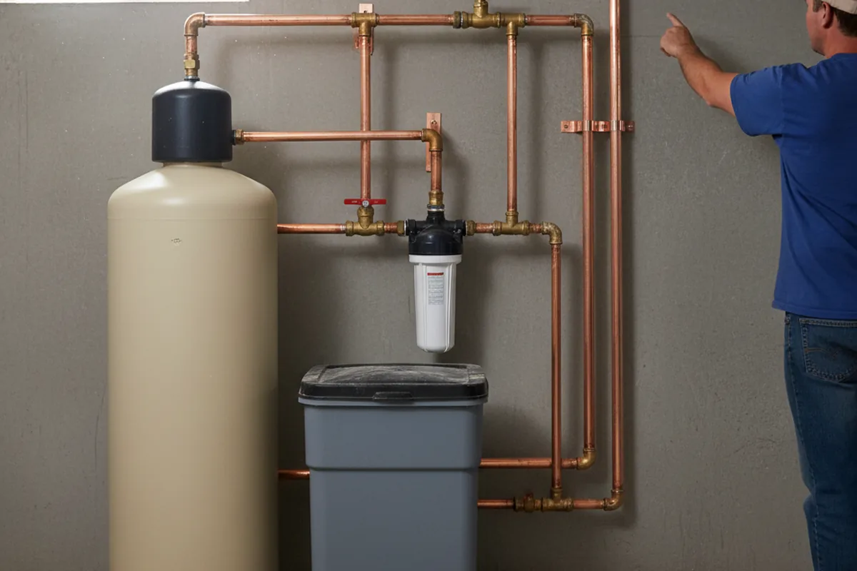 Whole-house water treatment system installed in Girard